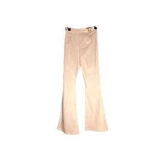 Women Size M White Fox fit and flare pants with tags